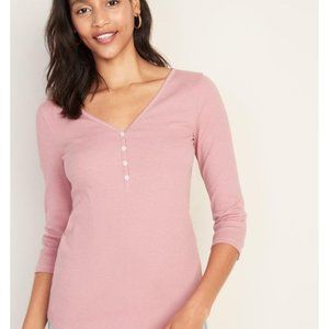 NWT Old navy Slim-Fit Ribbed-Knit Henley